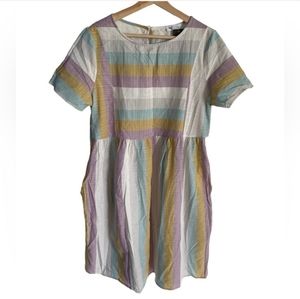 NWT Hailey & Co striped cotton dress